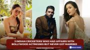3 Indian cricketers who