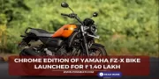 Chrome edition of Yamaha