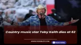 Country music star Toby