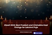 Diwali 2024: Best Pradosh