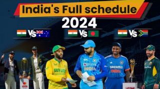 How the Indian national cricket team will spend the calendar year 2024