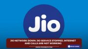 Jio Network Down: Jio