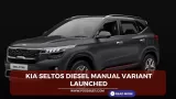 Kia Seltos diesel manual