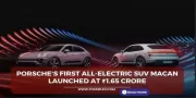 Porsches first all-electric SUV