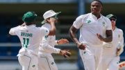 South Africa won the