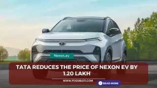 Tata reduces the price of Nexon EV by 1.20