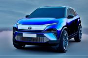 Tata Safari EV spotted