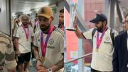 Team India Champions Arrival: