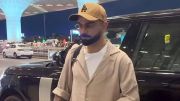 Virat Kohli left for
