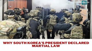 Why there are Tanks on road in South Korea? Emergency Declared