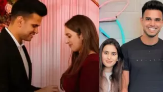 Arjun Tendulkar Gets Engaged to Saaniya Chandhok, See viral photos and videos