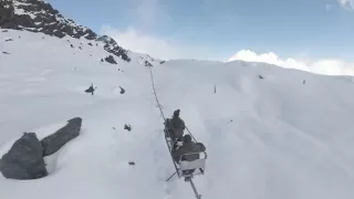 Army Uses 16,000 ft Monorail in Himalayas to Boost Supplies