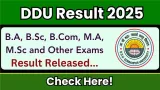 DDU released the result