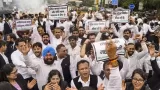 Delhi Lawyers Protest :