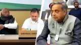 Gandhis Shashi Tharoor Attend