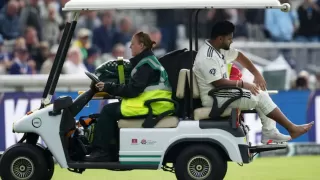 IND vs ENG: Rishabh Pant stretchered off with foot injury on day one