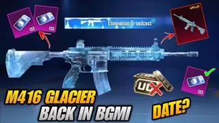 M416 Glacier Skin BGMI Return: How to Get It on July 6