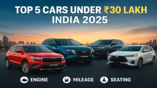 Top 5 Best Cars Under ₹30 Lakh in India – 2025 Guide