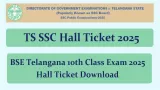 TS SSC Hall Ticket