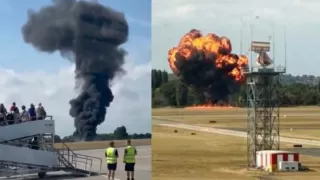 UK Plane Crash: Plane crashes after takeoff in London