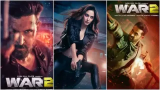War 2 New Posters: Hrithik, Jr NTR, and Kiara Advani promise action