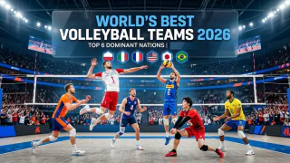 Best Volleyball Teams in the World 2026: Top 6 Dominant Nations Best Volleyball Teams in the World
