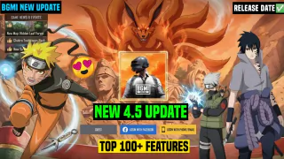 BGMI 4.5 Update: Naruto Mode, Nine-Tails