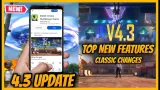 BGMI 4.3 Update Release
