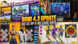 BGMI 4.3 Update Released: