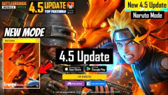 BGMI 4.5 Update Leaks: NARUTO Picture