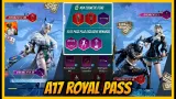 BGMI A17 Royale Pass