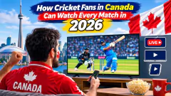 Cricket Fans in Canada Can Picture