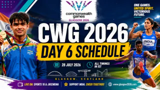 CWG 2026 Day 6 Schedule: India