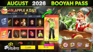 Free Fire MAX Booyah Pass August 2026 Leaked Rewards Free Fire MAX Booyah Pass August