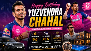 Happy Birthday Yuzvendra Chahal Sepical: Net