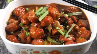 High-Protein Soya Manchurian Recipe