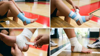 How to Tape an Ankle for