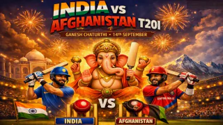 India-Afghanistan T20I on Ganesh Chaturthi 14-September
