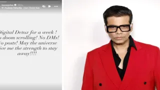 Karan Johar Announces Break From Social Media