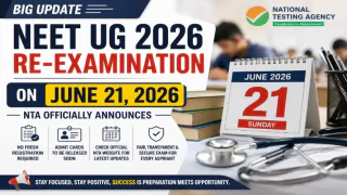 NEET UG Re-Exam 2026 Date Announced: