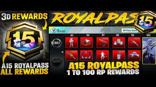 PUBG Mobile A15 Royale Pass Leaks: