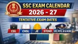 SSC Exam Calendar 2026-27: