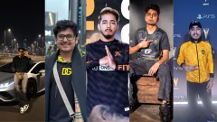 Top 5 Indian Esports Players Picture