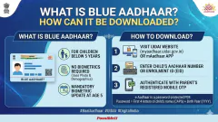 What is Blue Aadhaar? How Picture