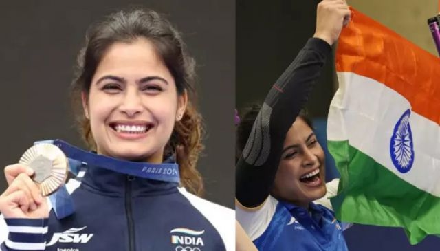 Manu Bhaker Background Picture