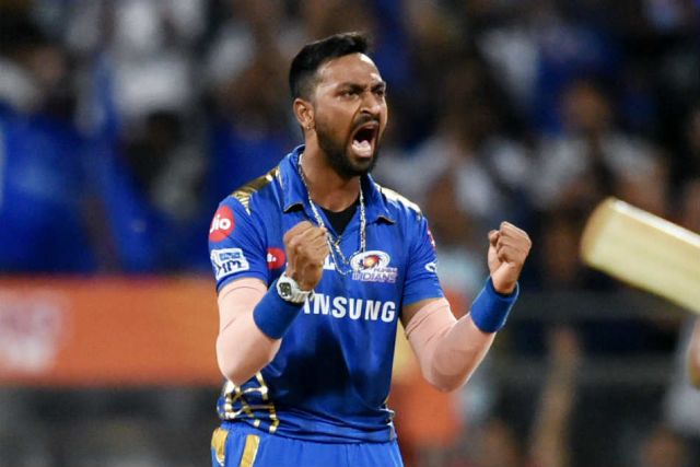 Krunal Pandya MI Picture