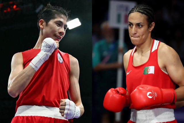 Imane Khelif and Lin Yu Picture