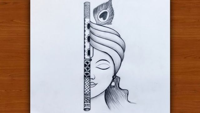 krishna with basuri Picture
