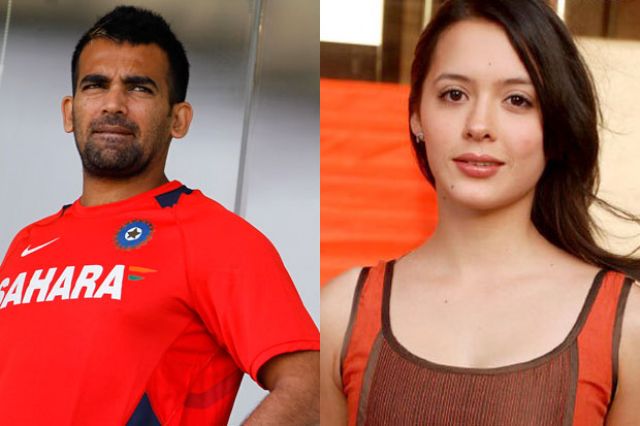 Isha Sharvani and Zaheer Khan Picture