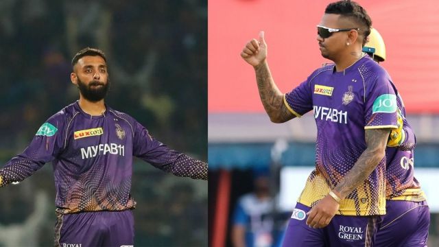 Sunil Narine and Varun Chakraborty Picture